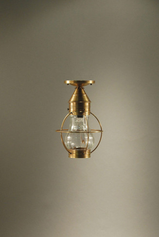 Flush Mounts Cage Style by Northeast Lantern ( 196 | 2724-AB-MED-OPT Bosc ) 