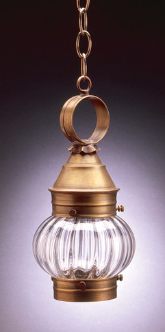 Mini Pendants Metal Shade by Northeast Lantern ( 196 | 2012-DAB-MED-OPT Cageless Onion ) 