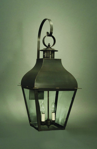 Exterior Wall Mount by Northeast Lantern ( 196 | 7647-DB-LT2-CLR Stanfield ) 