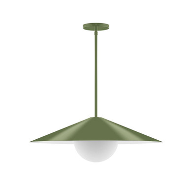 Pendants Metal Shade by Montclair Light Works ( 518 | STG429-G15-22 Vessel ) 
