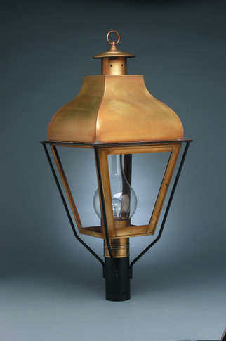 Exterior Post/Pier Head by Northeast Lantern ( 196 | 7653-AB-CIM-CLR Stanfield ) 