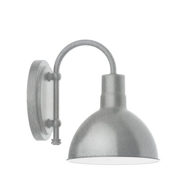 Exterior Wall Mount by Montclair Light Works ( 518 | SCB114-49-W08-L10 Deep Bowl ) 