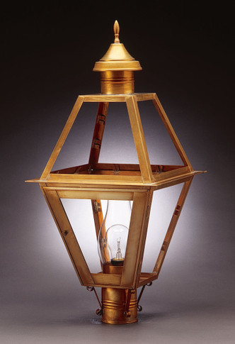Exterior Post/Pier Head by Northeast Lantern ( 196 | 1013-AB-CIM-CLR Boston ) 