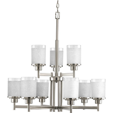 Mid. Chandeliers Glass Up by Progress Lighting ( 54 | P4626-09 Alexa ) 