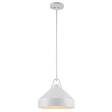 Pendants Metal Shade by Trans Globe Imports ( 110 | PND-2242 WH ) 