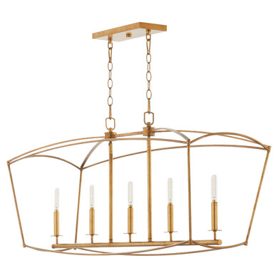 Foyer/Hall Lanterns Open Frame by Quorum ( 19 | 6512-5-74 Mantle ) 
