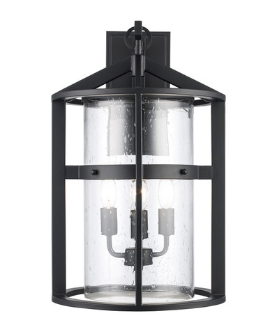 Exterior Wall Mount by Trans Globe Imports ( 110 | 51682 BK Prado ) 