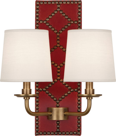 Sconces Double Candle by Robert Abbey ( 165 | 1031 Williamsburg Lightfoot ) 