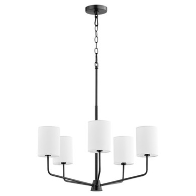 Mid. Chandeliers Drum Shade by Quorum ( 19 | 657-5-59 Harmony ) 