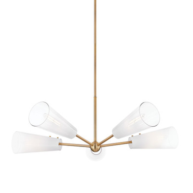 Large Chandeliers Glass Shade by Troy Lighting ( 67 | F1645-PBR Camarillo ) 