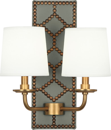 Sconces Double Candle by Robert Abbey ( 165 | 1034 Williamsburg Lightfoot ) 