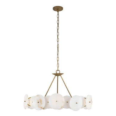 Mid. Chandeliers Glass Down by Varaluz ( 137 | 370C06HG Cosmos ) 