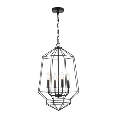 Foyer/Hall Lanterns Open Frame by Trans Globe Imports ( 110 | 11484 BK Journey ) 