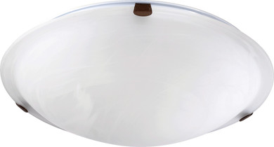 Flush Mounts Bowl Style by Quorum ( 19 | 3000-16-86 3000 Ceiling Mounts ) 