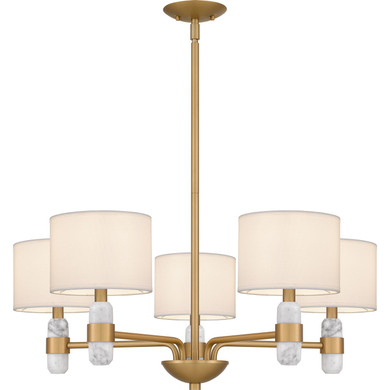 Mid. Chandeliers Candle by Quoizel ( 10 | KMB5030BWS Kimberly ) 