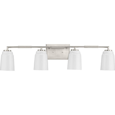 Bathroom Fixtures Four Lights by Progress Lighting ( 54 | P300506-009 Spenser ) 