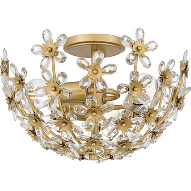 Semi-Flush Mts. Bowl Style by Quoizel ( 10 | QSF6783SGD Quoizel Semi-Flush Mount ) 