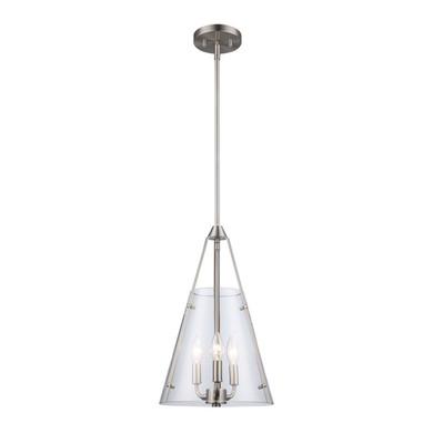 Pendants Glass Down by Trans Globe Imports ( 110 | 11583 BN Armani ) 
