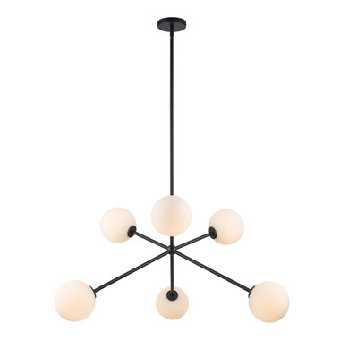 Large Chandeliers Starburst by Trans Globe Imports ( 110 | 11616 BK Haskell ) 
