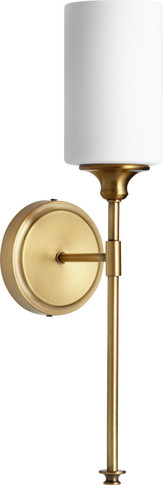 Sconces Single Glass by Quorum ( 19 | 5309-1-80 Celeste ) 