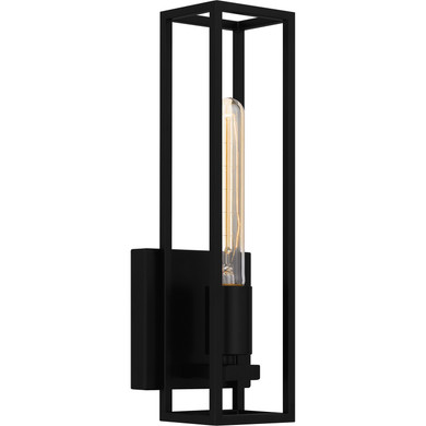 Exterior Wall Mount by Quoizel ( 10 | LGN8605MBK Leighton ) 