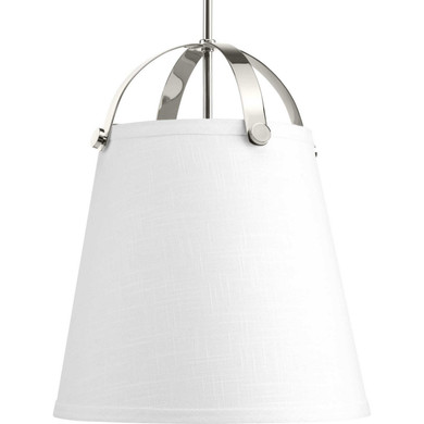 Pendants Fabric Shade by Progress Lighting ( 54 | P500046-104 Galley ) 