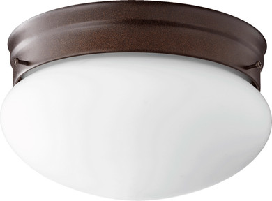 Flush Mounts Bowl Style by Quorum ( 19 | 3023-8-86 3023 Opal Mushrooms ) 
