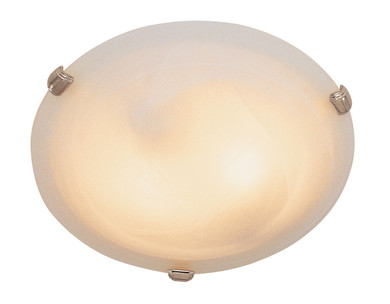 Flush Mounts Bowl Style by Trans Globe Imports ( 110 | 58700 BN Cracka ) 