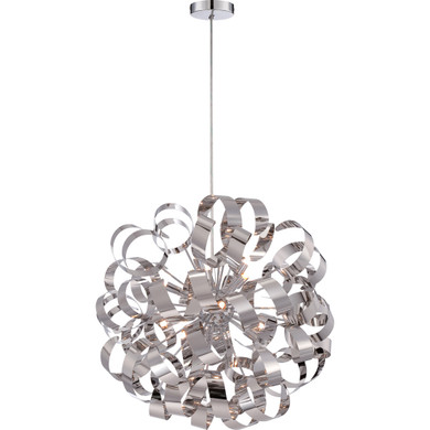 Pendants Starburst by Quoizel ( 10 | RBN2823C Ribbons ) 