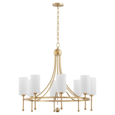 Mid. Chandeliers Candle by Quorum ( 19 | 664-8-80 Lee Boulevard ) 