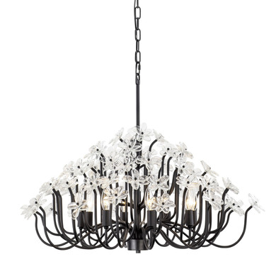 Mid. Chandeliers Candle by Varaluz ( 137 | 378C08MB Wildflower ) 