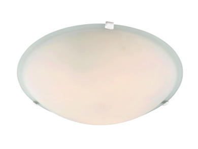 Flush Mounts Bowl Style by Trans Globe Imports ( 110 | 58702 WH Cracka ) 