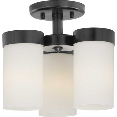 Semi-Flush Mts. Glass Down by Progress Lighting ( 54 | P350040-031 Elevate ) 