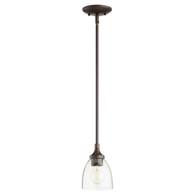 Mini Pendants Glass Down by Quorum ( 19 | 3059-286 Enclave ) 