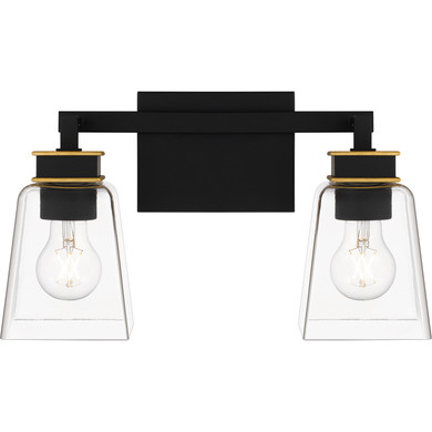 Bathroom Fixtures Two Lights by Quoizel ( 10 | ALY8615MBK Almany ) 