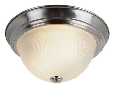 Flush Mounts Bowl Style by Trans Globe Imports ( 110 | 58800 BN Del Mar ) 