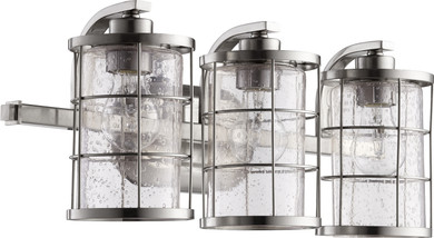 Bathroom Fixtures Three Lights by Quorum ( 19 | 5364-3-65 Ellis ) 