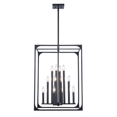 Foyer/Hall Lanterns Open Frame by Trans Globe Imports ( 110 | 11718 BK Ruby Ridge ) 