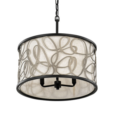 Pendants Drum Shade by Varaluz ( 137 | 381P03MBAR Scribble ) 
