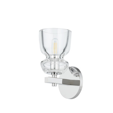Sconces Single Glass by Troy Lighting ( 67 | B1109-PN Trey ) 