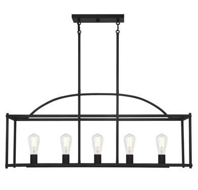 Linear/Island 4 Light + by Savoy House ( 51 | 1-190-5-89 Palladian ) 