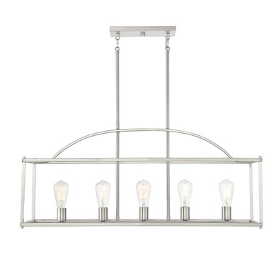 Linear/Island 4 Light + by Savoy House ( 51 | 1-190-5-SN Palladian ) 