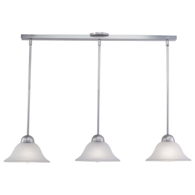 Linear/Island 3 Light Bar by Vaxcel ( 63 | PD5027BN Da Vinci ) 