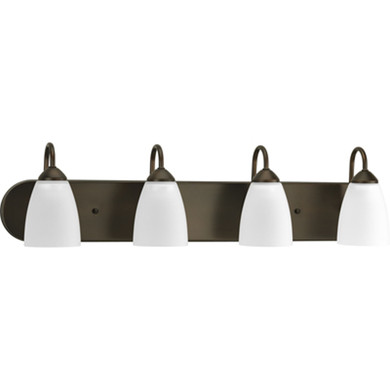 Bathroom Fixtures Four Lights by Progress Lighting ( 54 | P2709-20 Gather ) 