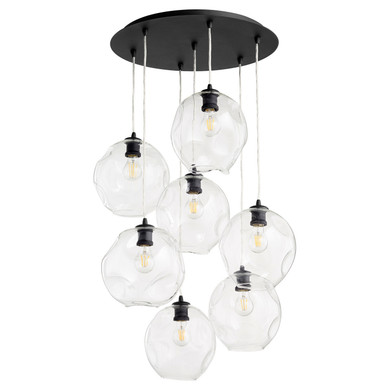 Large Chandeliers Glass Shade by Quorum ( 19 | 67-69 Numen ) 