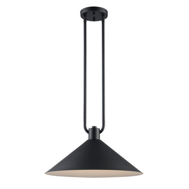 Pendants Metal Shade by Trans Globe Imports ( 110 | 11762 BK Roscoe ) 