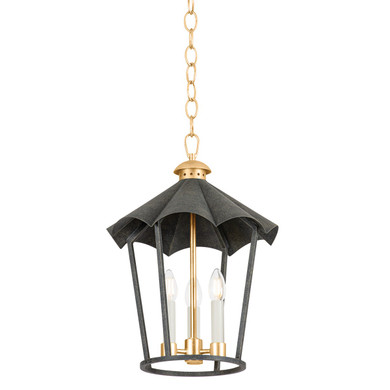 Foyer/Hall Lanterns Open Frame by Troy Lighting ( 67 | F3714-VGL/FRN Wildomar ) 