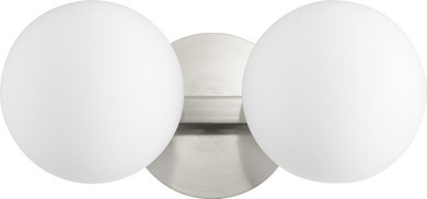 Bathroom Fixtures Two Lights by Quorum ( 19 | 539-2-65 539 Globe Vanities ) 