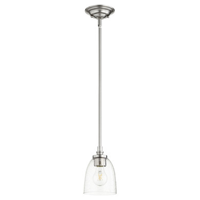 Mini Pendants Glass Down by Quorum ( 19 | 3122-265 Rossington ) 
