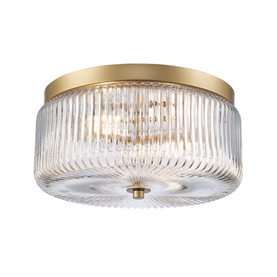 Flush Mounts Bowl Style by Trans Globe Imports ( 110 | 16232 AG Quartz Quarters ) 